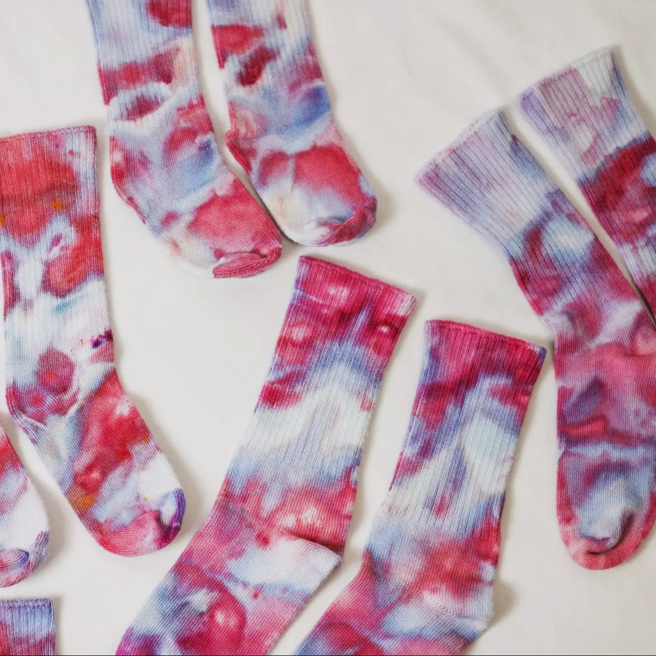 Ice Dyed Bamboo Socks