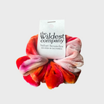 Load image into Gallery viewer, Ice Dyed Silk Velvet Scrunchie
