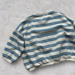 Load image into Gallery viewer, Oversized Stripe Sweatshirt
