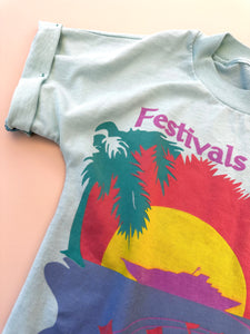 Vintage “festivals at sea” tee