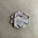 Load image into Gallery viewer, BABY Stripe Sweatshirt Onesie
