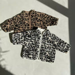 Load image into Gallery viewer, Sherpa Leopard Jacket
